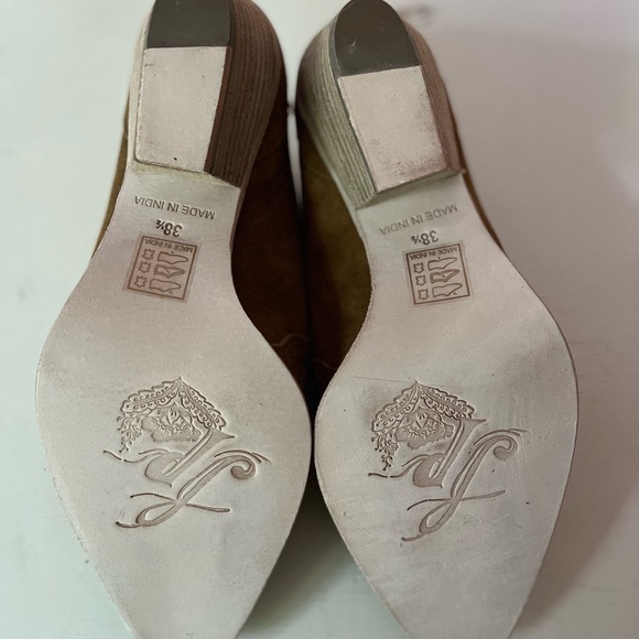 New Frontier Western Mules in camel suede - Picture 5 of 5